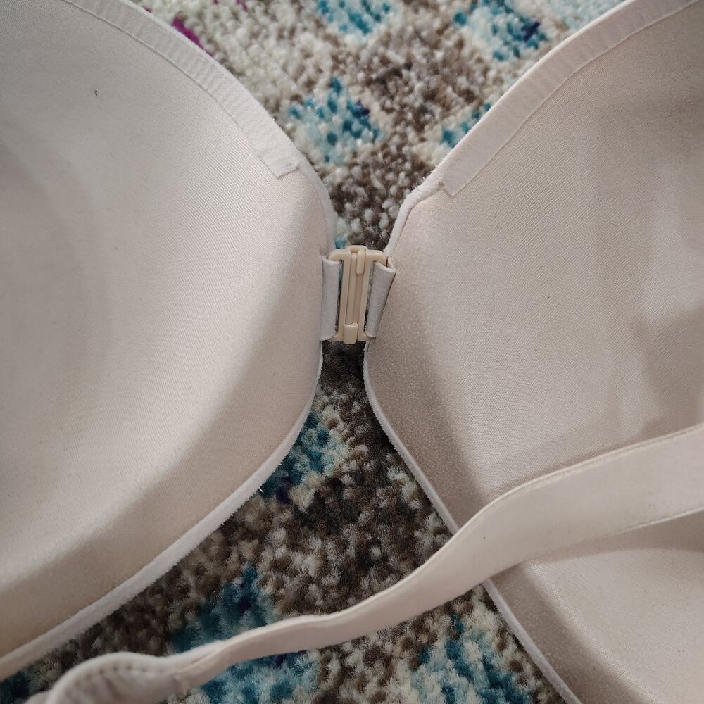 Soma Bra Womens 40DD Enbliss Racerback Front Closure Tan Nude Ivory - Picture 9 of 11